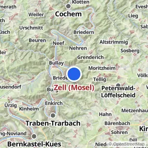 Kartenvorschau Zell (Mosel)