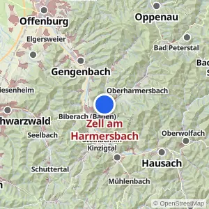 Kartenvorschau Zell am Harmersbach