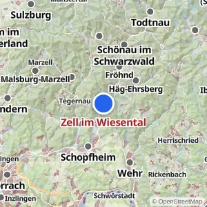 Kartenvorschau Zell im Wiesental