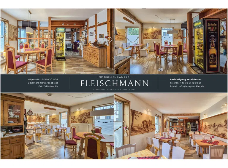 Blick in den Gastrobereich