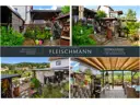 Überdachte Terrasse und Garten