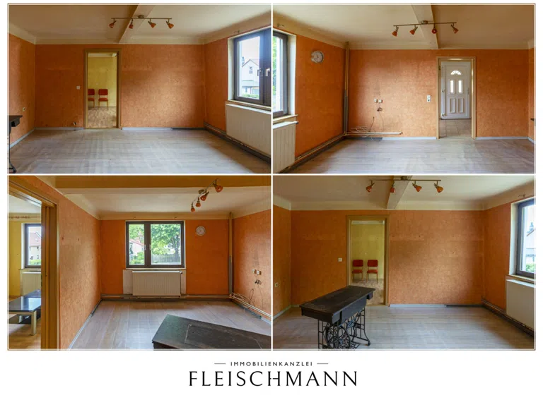 Blick in das Erdgeschoss