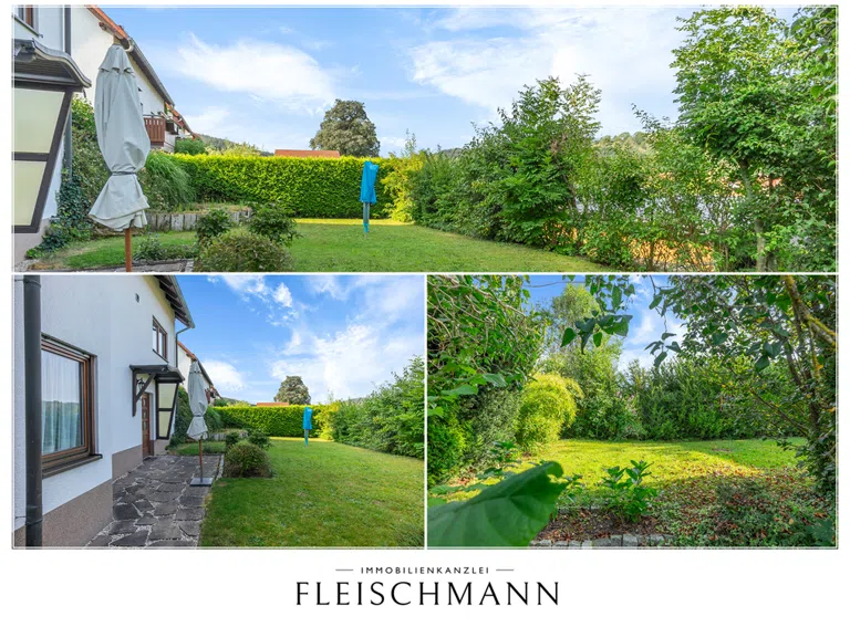 Garten Rückseite