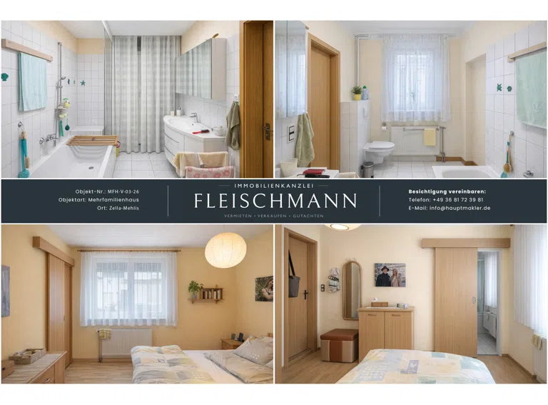EG Bad / Schlafzimmer