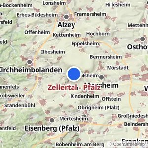 Kartenvorschau Zellertal - Pfalz