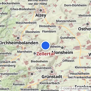 Kartenvorschau Zellertal