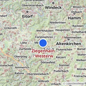 Kartenvorschau Ziegenhain - Westerw