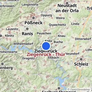 Kartenvorschau Ziegenrück - Thür