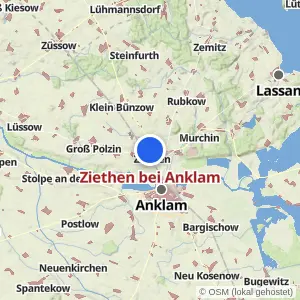 Kartenvorschau Ziethen bei Anklam