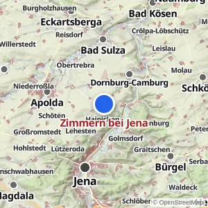 Kartenvorschau Zimmern bei Jena