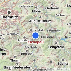 Kartenvorschau Zschopau