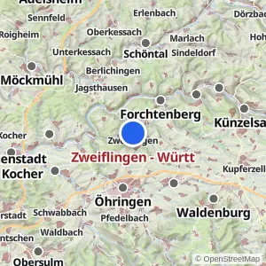 Kartenvorschau Zweiflingen - Württ