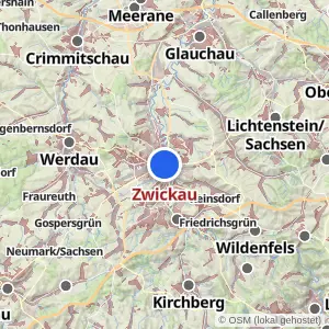 Kartenvorschau Zwickau