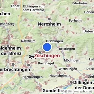 Kartenvorschau Zöschingen