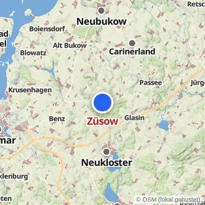 Kartenvorschau Züsow