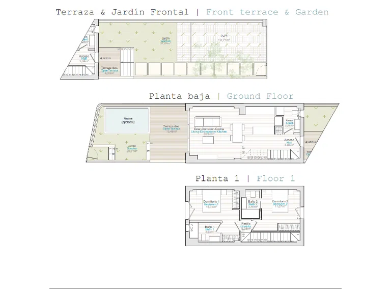 Terrasse und Garten
