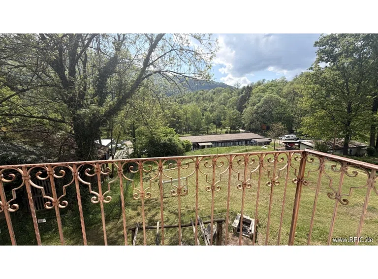 Ausblick vom Balkon