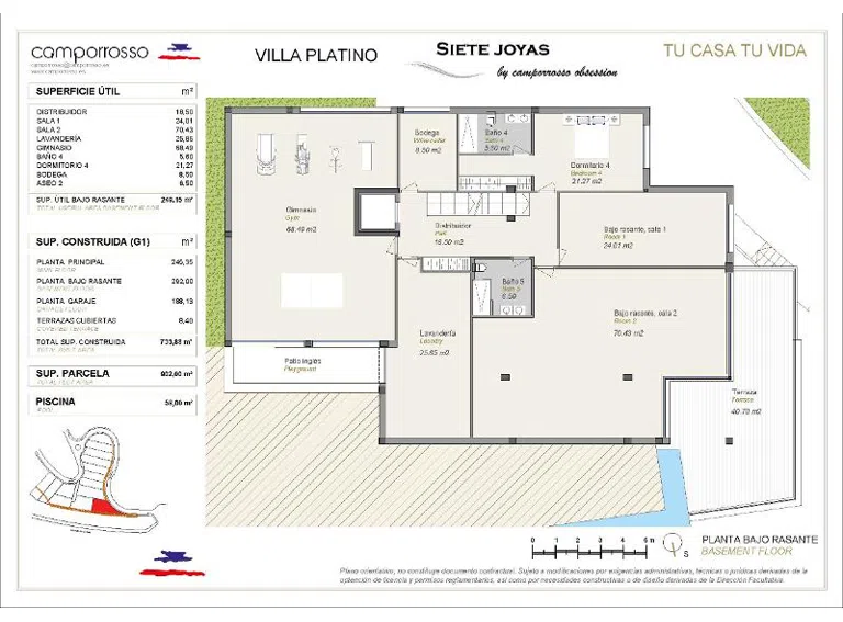Plano Villa Platino Siete Joyas by camporrosso obsession Seite 2