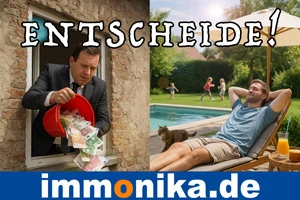 Ein Werbebanner für immonika.de - das Immobilienportal an Deiner Seite