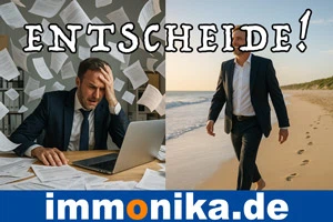 Ein Werbebanner für immonika.de - das Immobilienportal an Deiner Seite