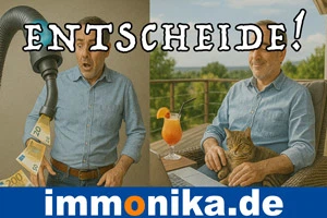 Ein Werbebanner für immonika.de - das Immobilienportal an Deiner Seite