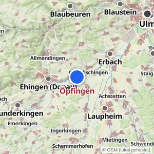 Kartenvorschau Öpfingen