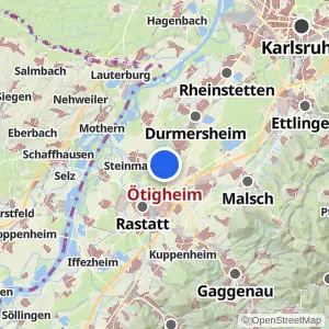 Kartenvorschau Ötigheim