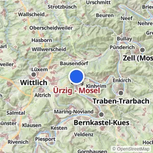 Kartenvorschau Ürzig - Mosel